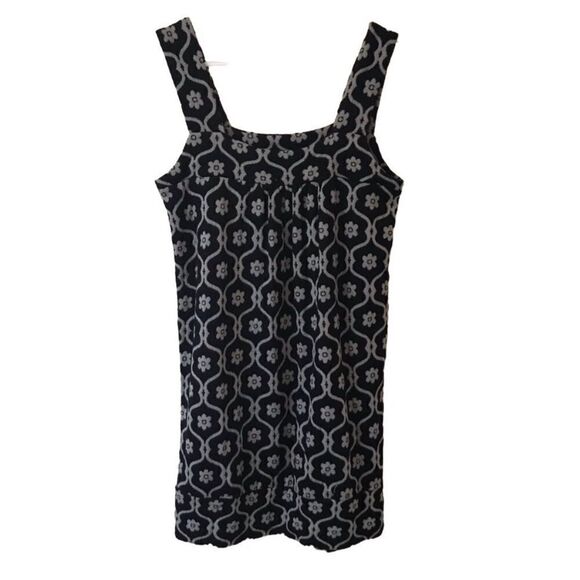 Vertigo Paris Black and Gray Floral Print Mini Dress - Picture 1 of 7